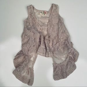 Joyfolie Lacey Vest